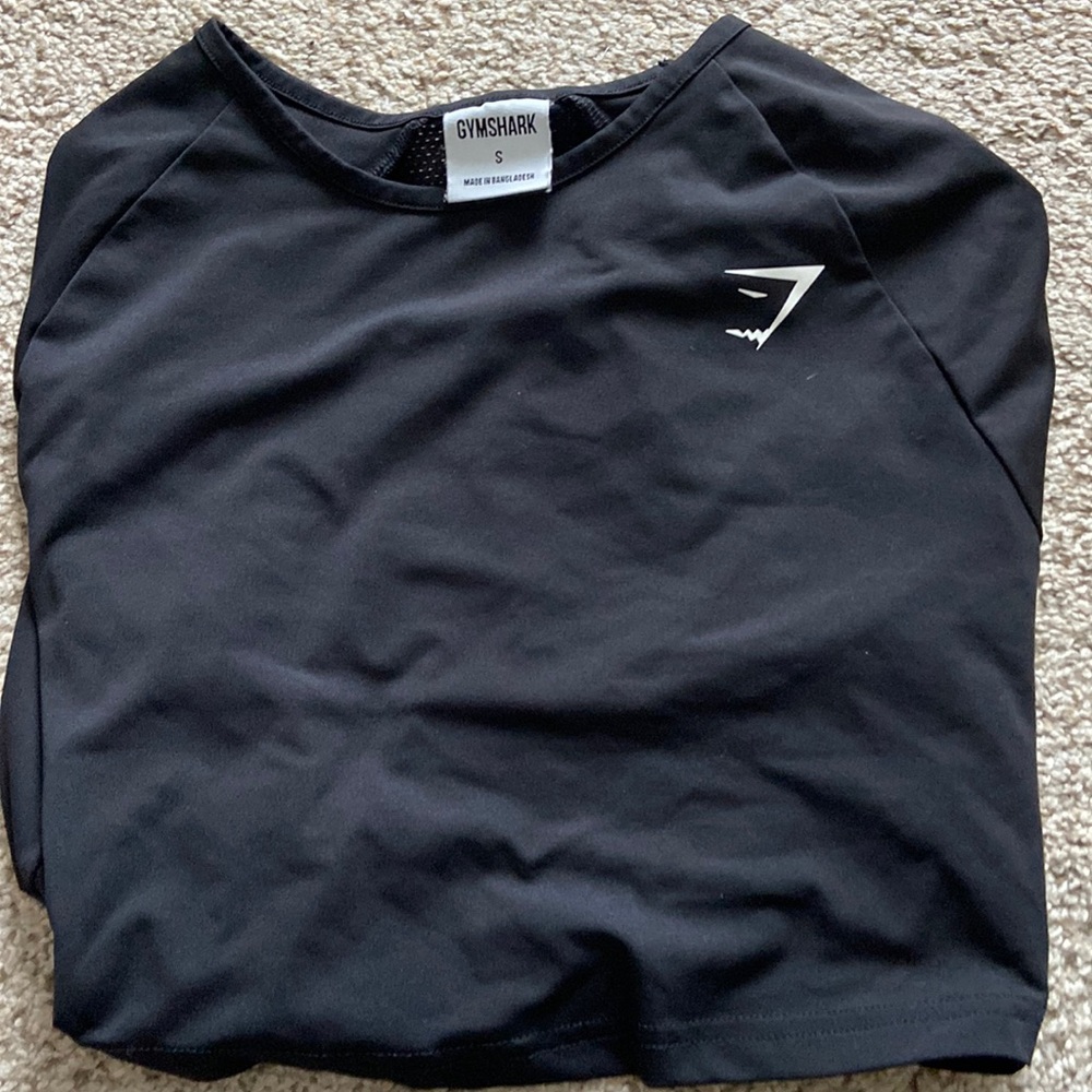 gymshark long sleeve crop top